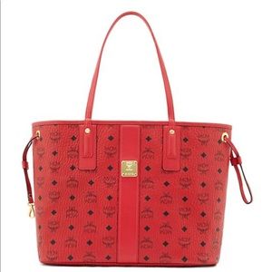 Red MCM Tote
